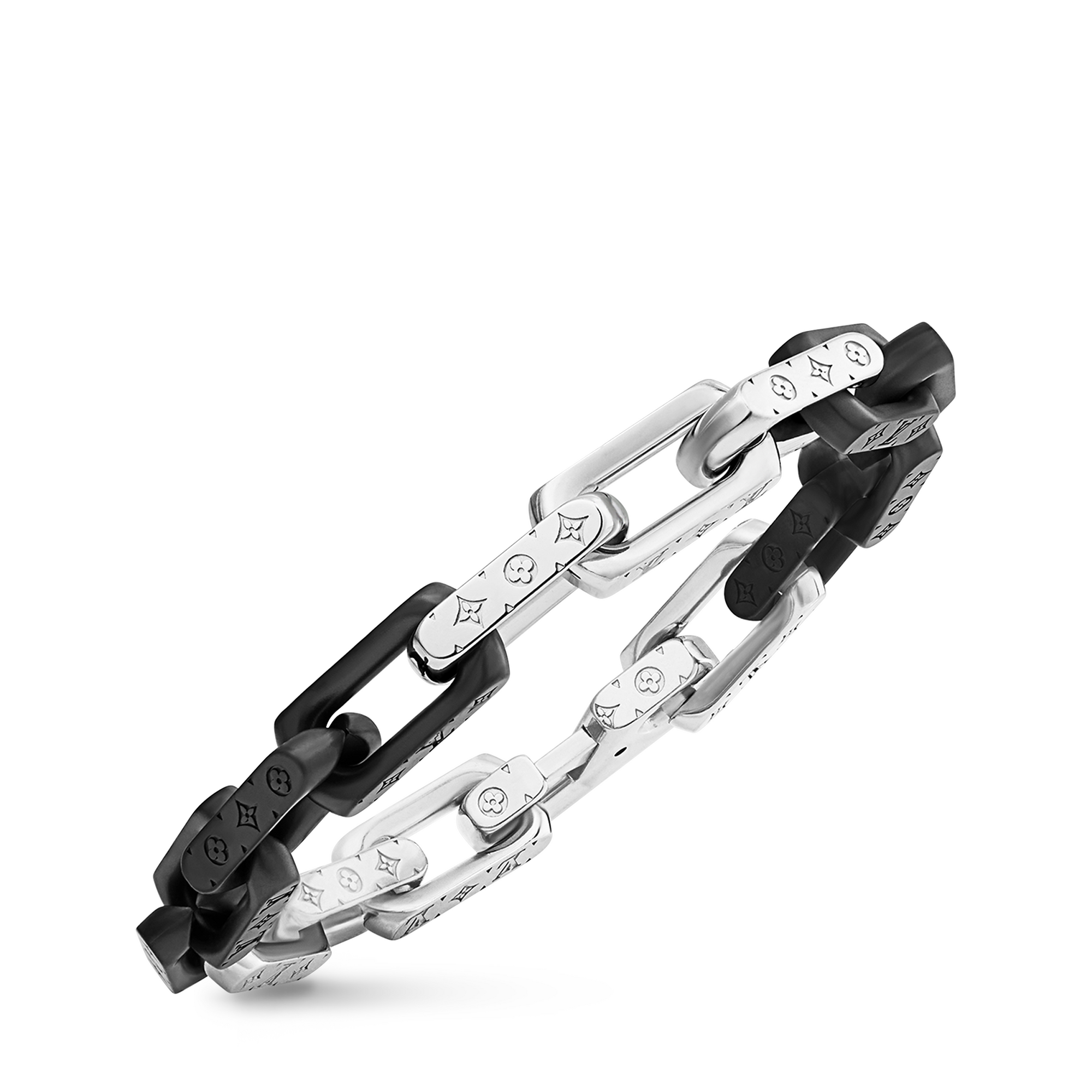 送料込◆希少品♪【LOUIS VUITTON】モノグラム chain bracelet Louis Vuitton】送料・関税込☆Monogram Chain Bracelet